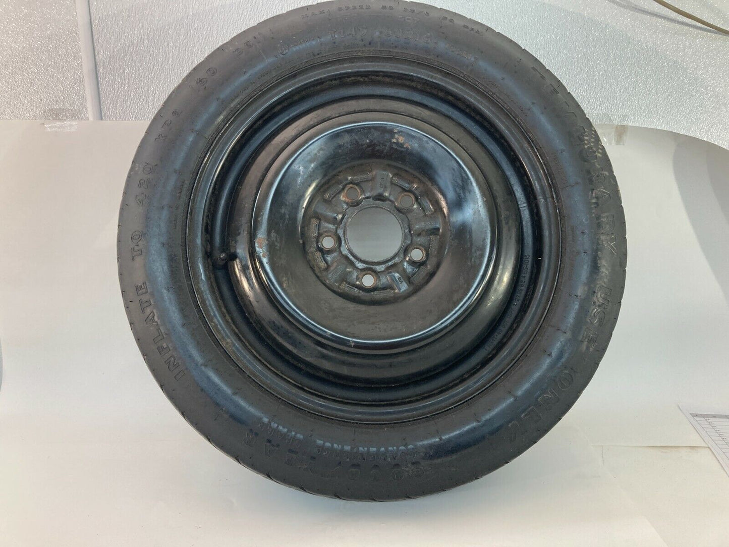 06 07 08 09 10 11 12 Ford Fusion Spare Tire Wheel Rim Compact Donut T145/80D16