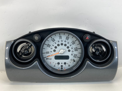 2004-2008 Mini Cooper Center Dash Speedometer Cluster w/ Panel Unknown Miles OEM