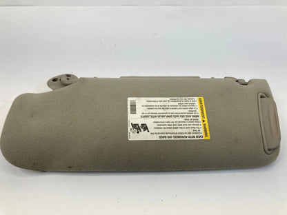 2003 2004 CHEVROLET TAHOE RIGHT PASSENGER SIDE SUNVISOR SUN VISOR SHADE W/ LIGHT