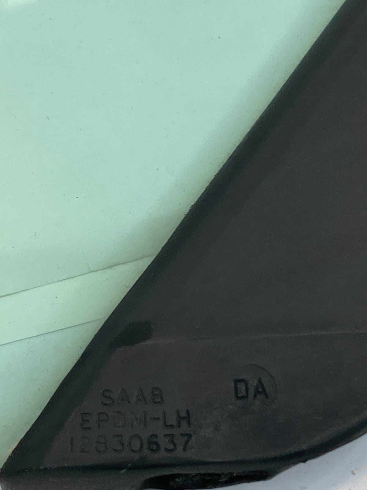 2004-2011 Saab 9-3 Convertible Rear Left Side Quarter Window Glass w/ Regulator