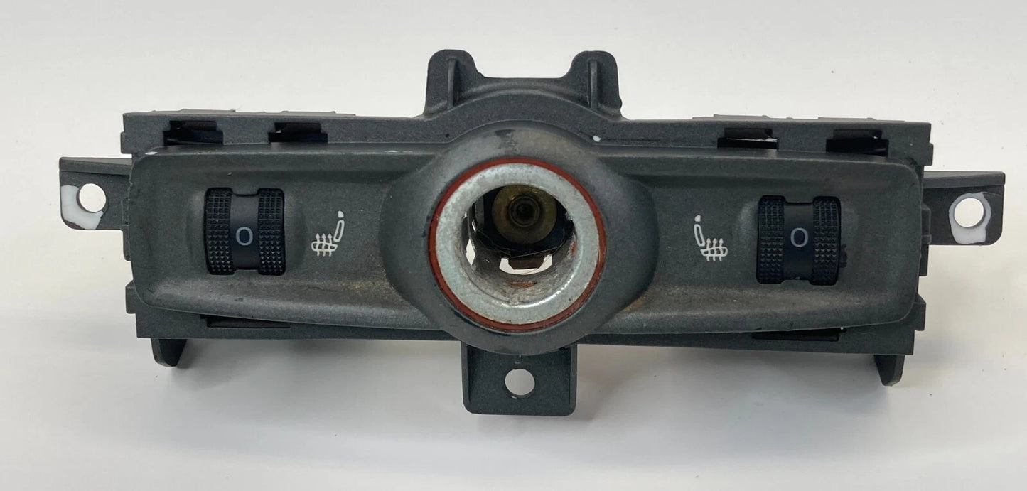 2005 2006 AUDI A6 QUATTRO REAR CONSOLE HEATED SEAT SWITCH POWER OUTLET OEM