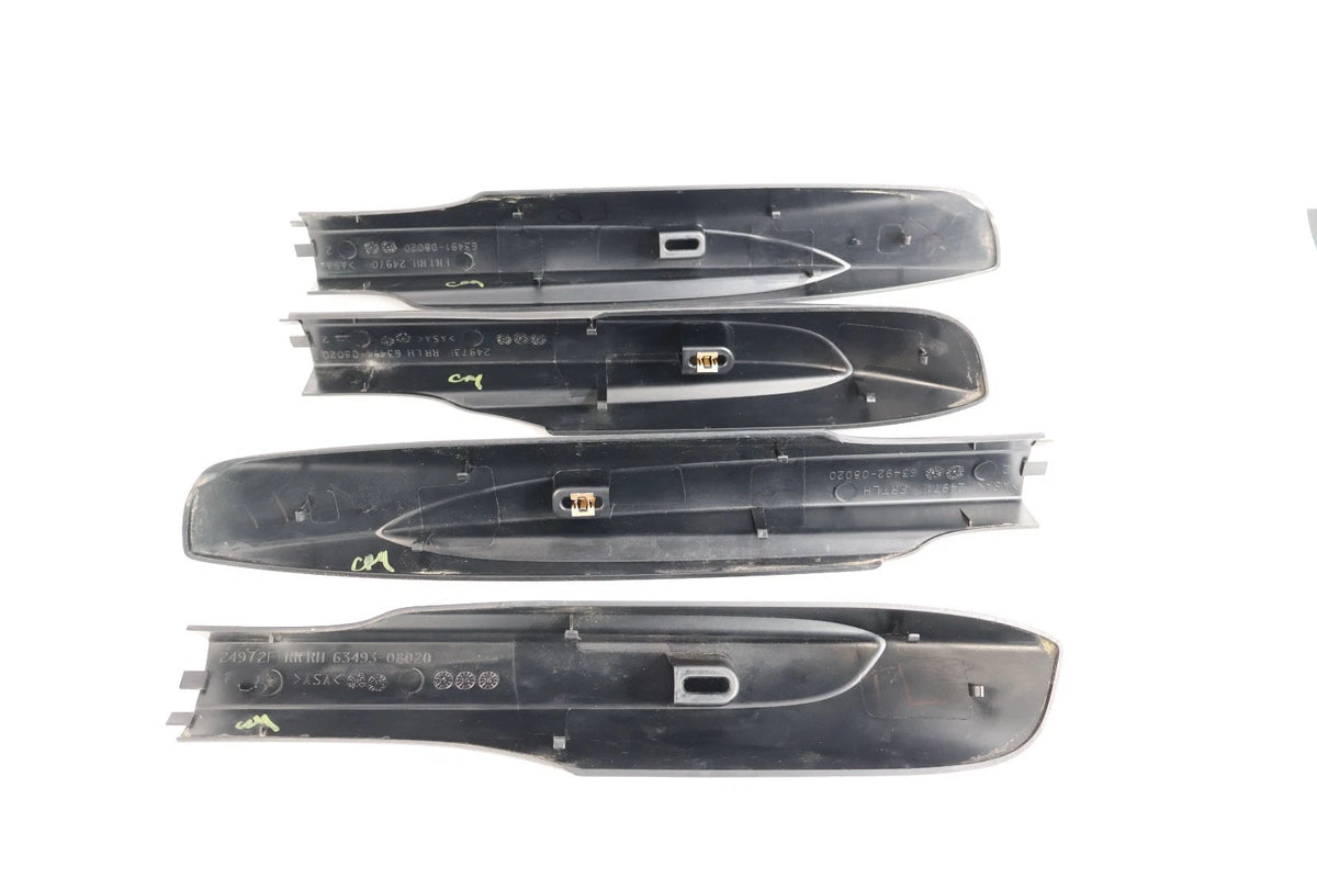2011-2020 TOYOTA SIENNA ROOF CARGO RACK END CAP PROTECTION COVER SET OF 4 OEM