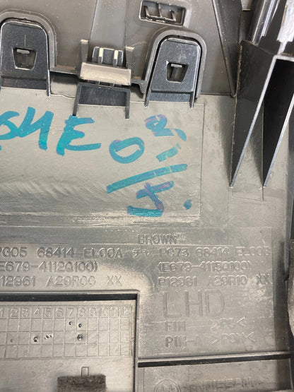 07-12 NISSAN VERSA FRONT UPPER DASHBOARD CENTER AIR A/C VENT OUTLET 68414-EL00B