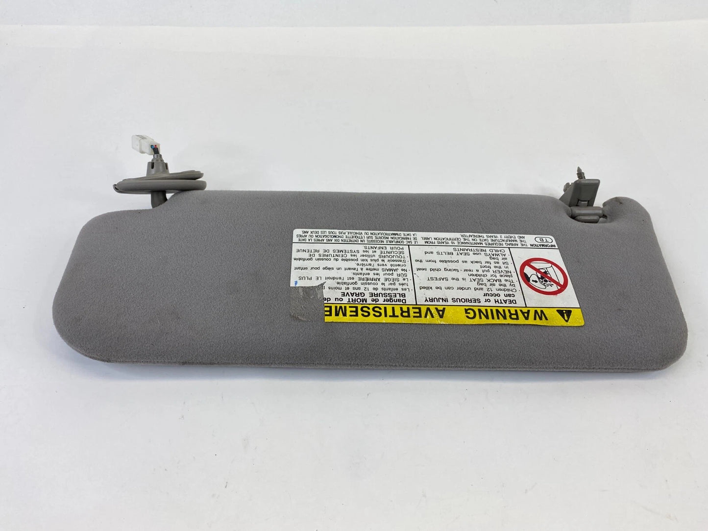 1998 1999 2000 LEXUS GS300 GS400 RIGHT PASSENGER SIDE SUNVISOR SUN VISOR SHADE
