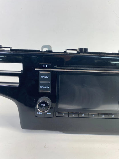 2015-2017 HONDA FIT RADIO CD PLAYER RECEIVER DISPLAY SCREEN 39100-T5R-A712
