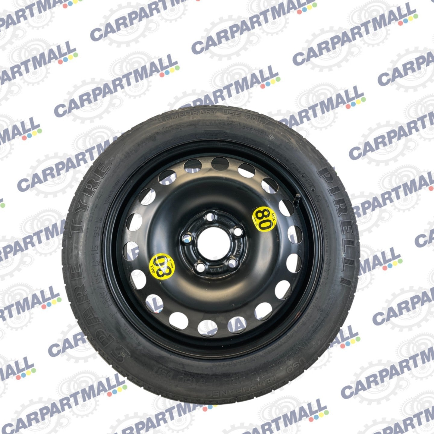 03-11 Saab 9-3 93 Compact Spare Tire Wheel Rim Donut T125/85R16 99M OEM