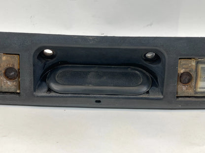 01-05 DODGE CARAVAN REAR TRUNK LIFT GATE LICENSE PLATE HANDLE PANEL 04857231AE