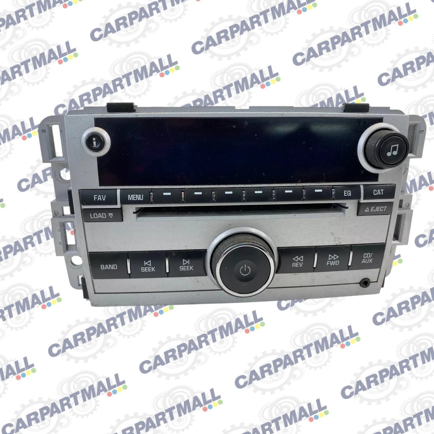 2009 CHEVROLET EQUINOX RADIO AM FM CD RECEIVER AUX PLAYER ASSEMBLY 25994582 OEM