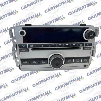2009 CHEVROLET EQUINOX RADIO AM FM CD RECEIVER AUX PLAYER ASSEMBLY 25994582 OEM