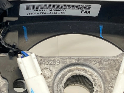 2013-2015 ACURA ILX STEERING WHEEL W AUDIO & CRUISE CONTROL SWITCH 78500-TX4-A12