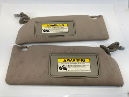 2007-2014 Honda Ridgeline Left & Right Sunvisor Sun Visors Set w/Light OEM