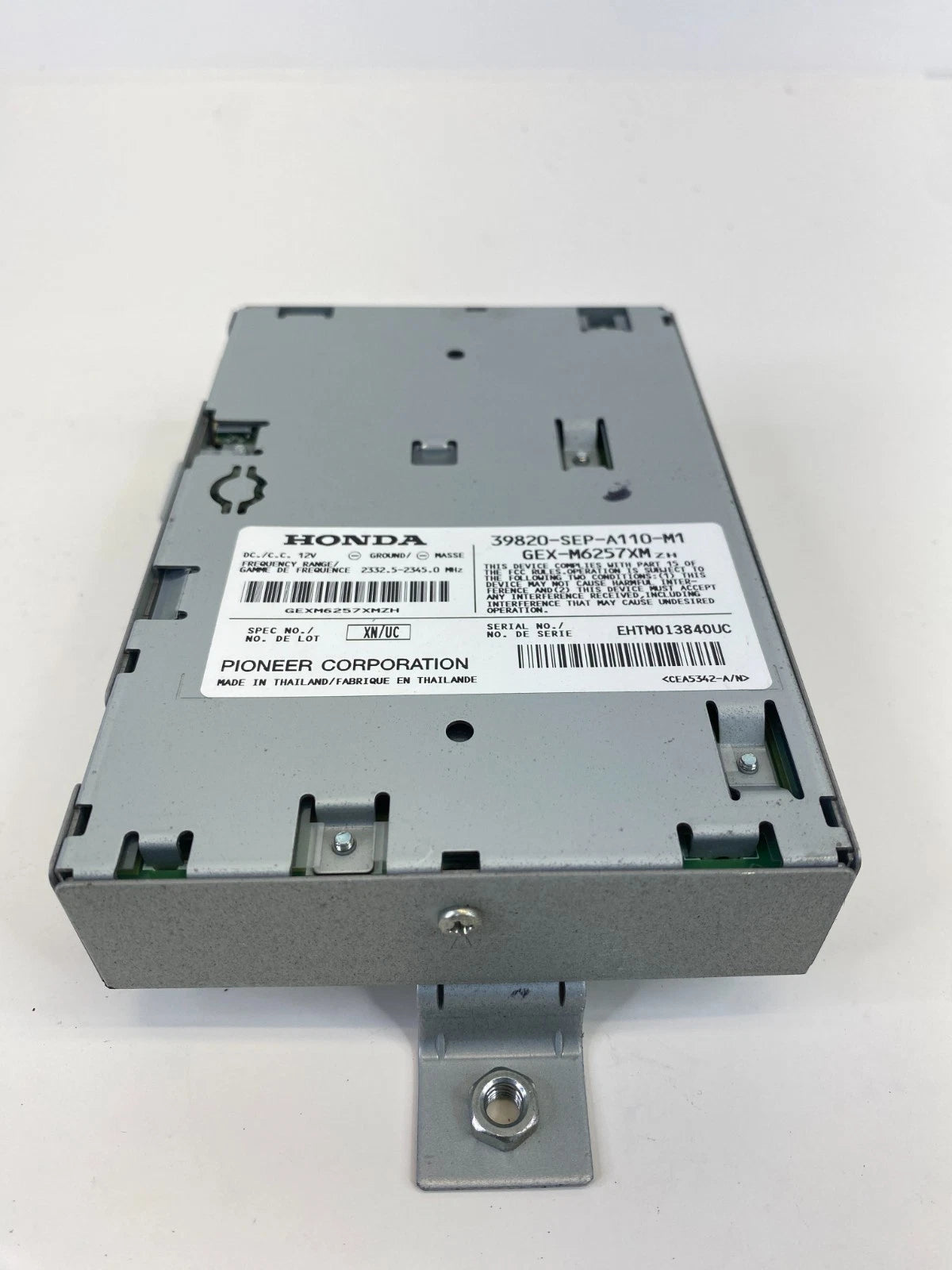 2006 06 Acura TL Radio Receiver XM Satellite Module Unit 39820SEPA110 OEM