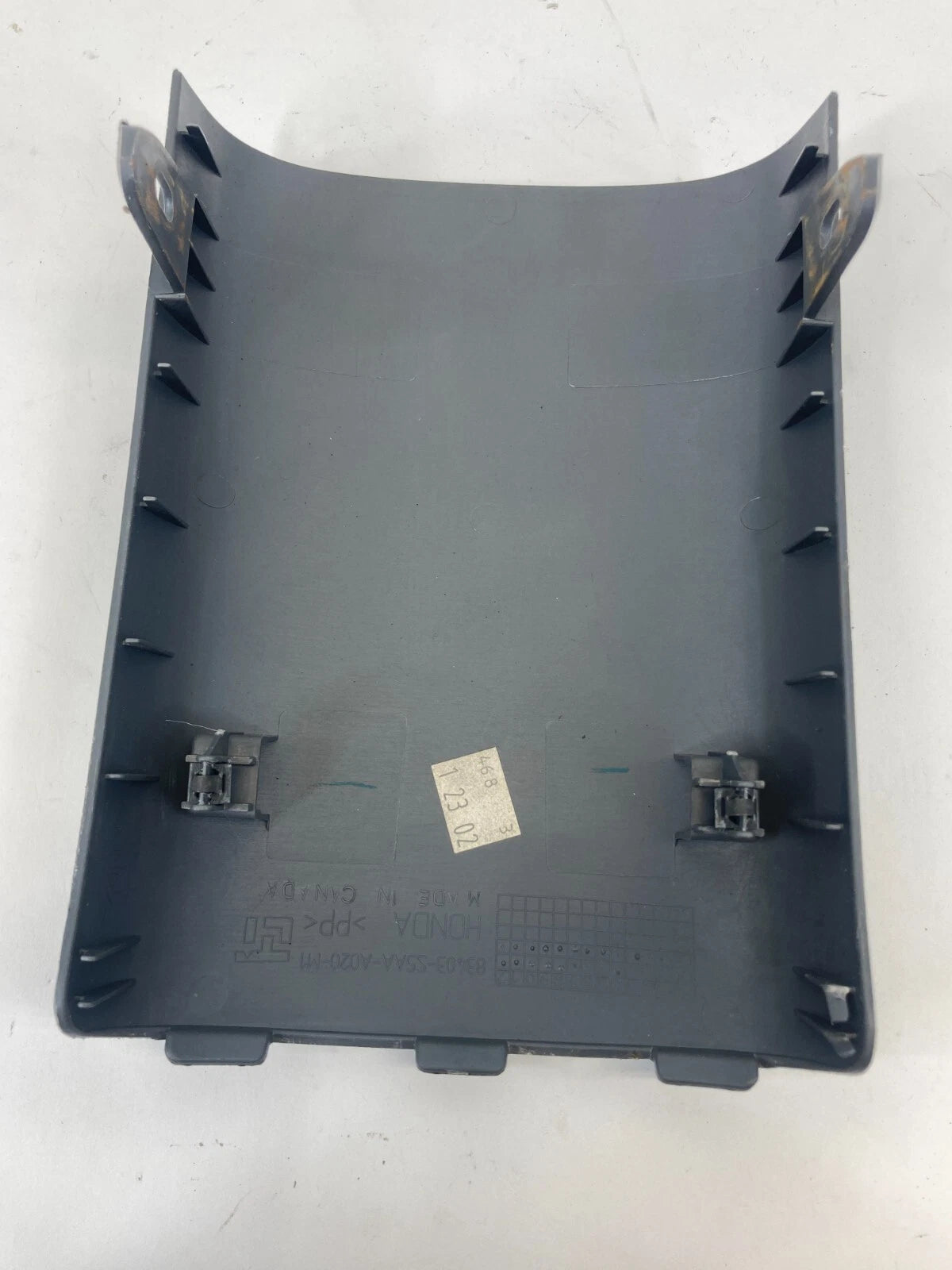 2001-2005 HONDA CIVIC REAR CENTER CONSOLE COVER BEZEL TRIM 83403-S5AA-A020 OEM