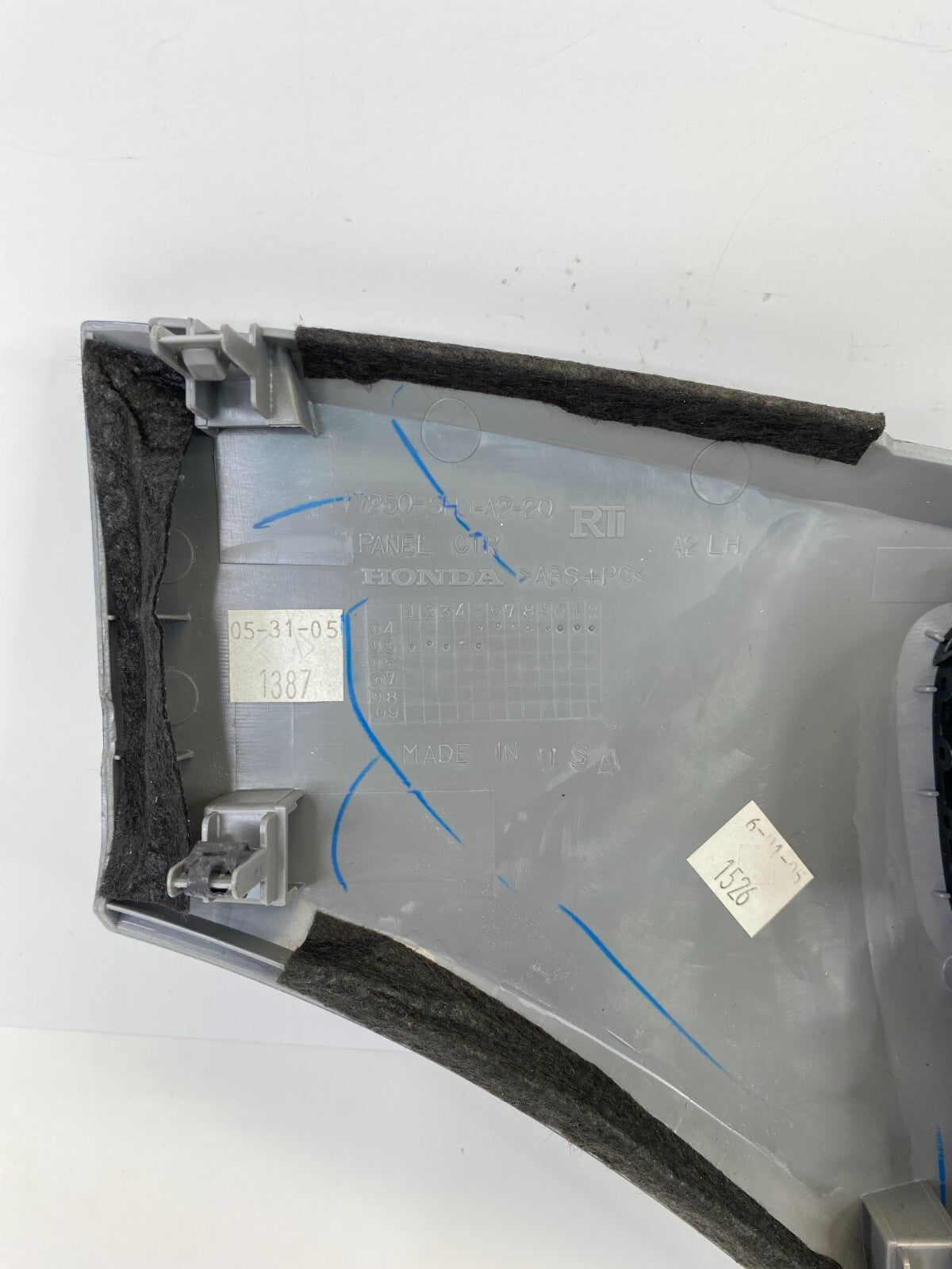 2005-2010 Honda Odyssey Radio Climate Control Dash Trim Bezel 77250-SHJ-A2-20