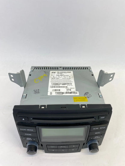 2012-2015 HYUNDAI SONATA AM FM CD RADIO RECEIVER DASH FACTORY OEM 96180-3Q6004X