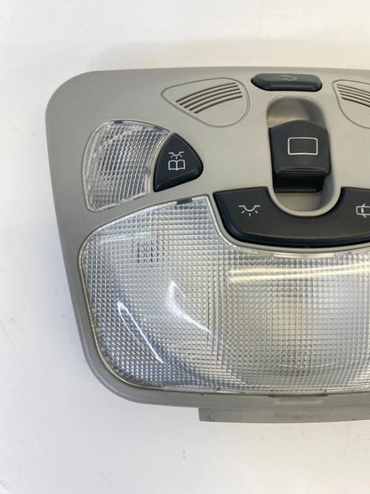 01-05 MERCEDES-BENZ C240 FR OVERHEAD DOME LAMP LIGHT CONSOLE 20382036017E94 OEM