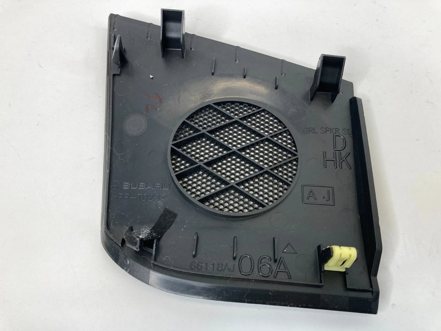 2010-2014 SUBARU OUTBACK LEFT DRIVER DASH SPEAKER COVER GRILLE OEM 66118AJ06A