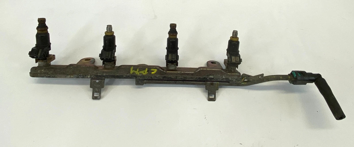 2003-2007 HONDA ACCORD 2.4L FWD A/T ENGINE FUEL INJECTION RAIL W/ INJECTOR OEM