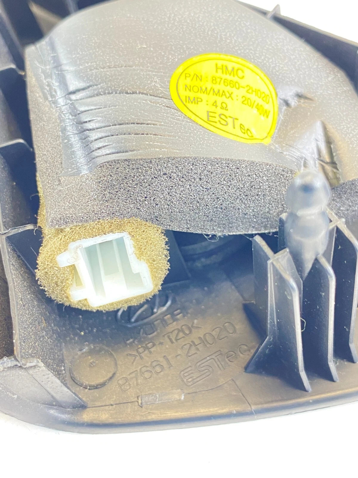 07-10 HYUNDAI ELANTRA SEDAN FRONT RIGHT SIDE SPEAKER TWEETER CORNER COVER OEM
