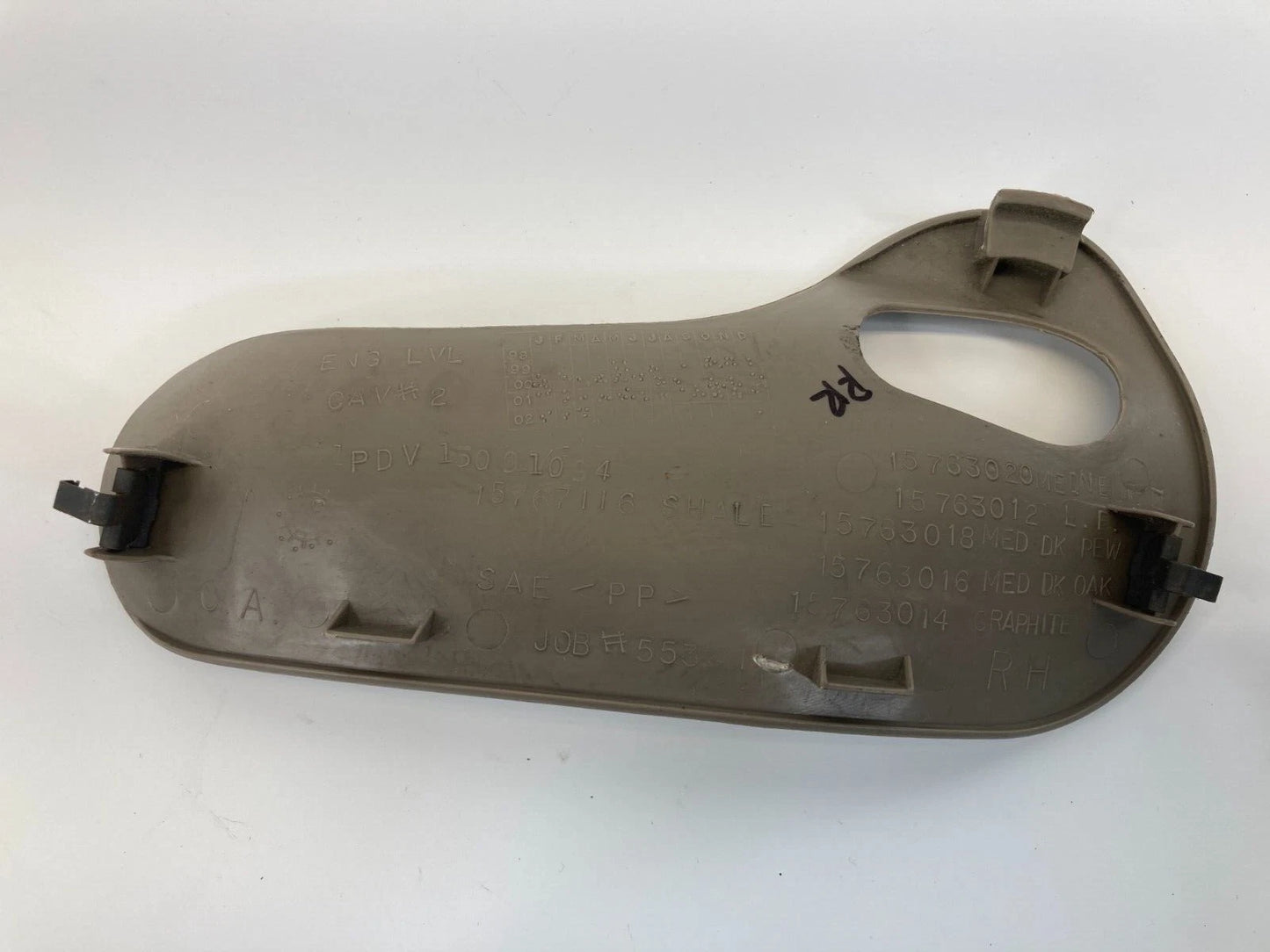 2002-2004 CHEVROLET AVALANCHE 1500 REAR RIGHT SIDE INNER DOOR HANDLE BEZEL OEM