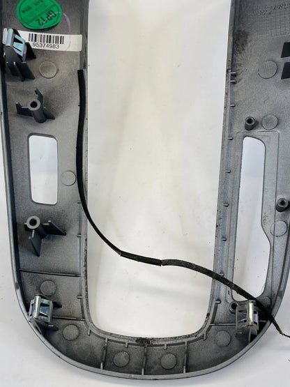 11 12 13 14 15 16 CHEVROLET CRUZE A/T CENTER CONSOLE SHIFTER BEZEL TRIM 95374983