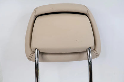 14-16 MERCEDES-BENZ E350 E250 FRONT LEFT & RIGHT SEAT HEADREST HEAD REST BEIGE