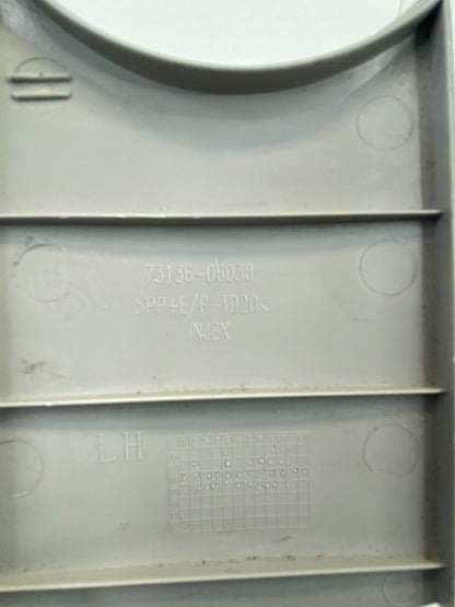 09-13 Toyota Corolla Left Driver Seat Belt B Pillar Adjuster Cover 73136-06030