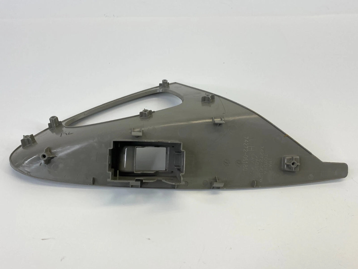 10 11 TOYOTA CAMRY REAR LEFT SIDE DOOR WINDOW SWITCH BEZEL TRIM 74272-06180 OEM