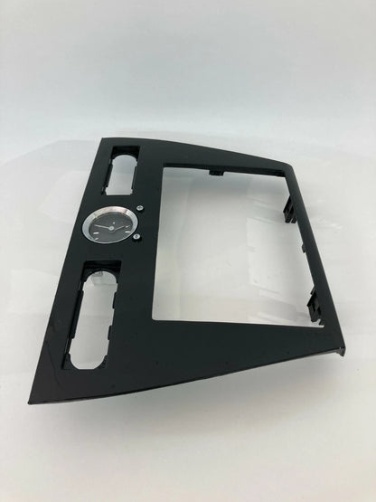 06-09 FORD FUSION CENTER DASH RADIO BEZEL TRIM WITH CLOCK OEM 6N73-5404302-AK