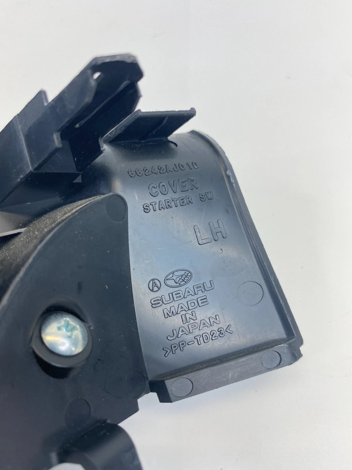 2010-2014 SUBARU LEGACY DASH LEFT DRIVER SIDE DASH STARTER SWITCH TRIM COVER OEM