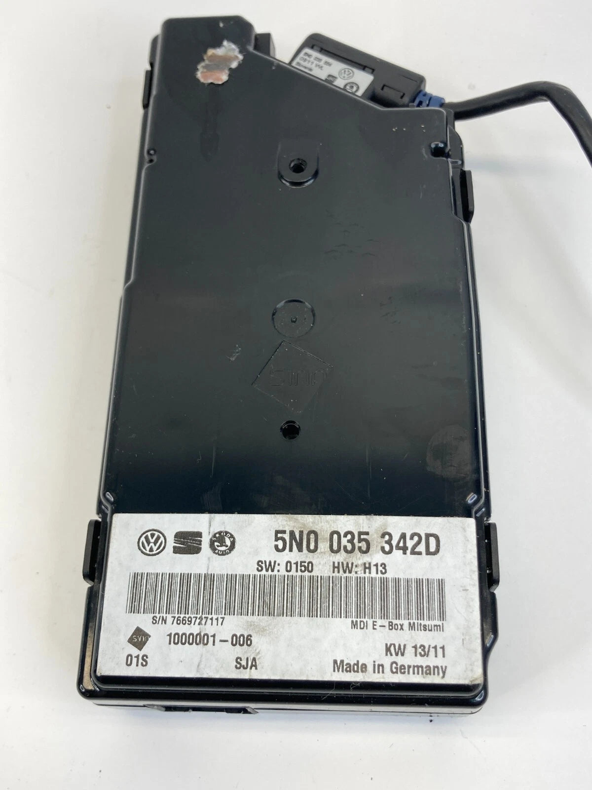 2011-2014 VOLKSWAGEN JETTA REAR MULTIMEDIA INTERFACE MODULE 5N0-035-342-D OEM