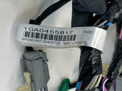 08-12 BUICK ENCLAVE REAR LIFTGATE LIFT GATE TRUNK WIRING WIRE HARNESS 25900729