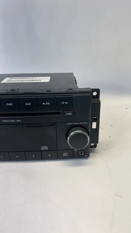 08-10 CHRYSLER 300 COMMANDER AM FM CD PLAYER AUX RADIO RECEIVER P05091111AC OEM
