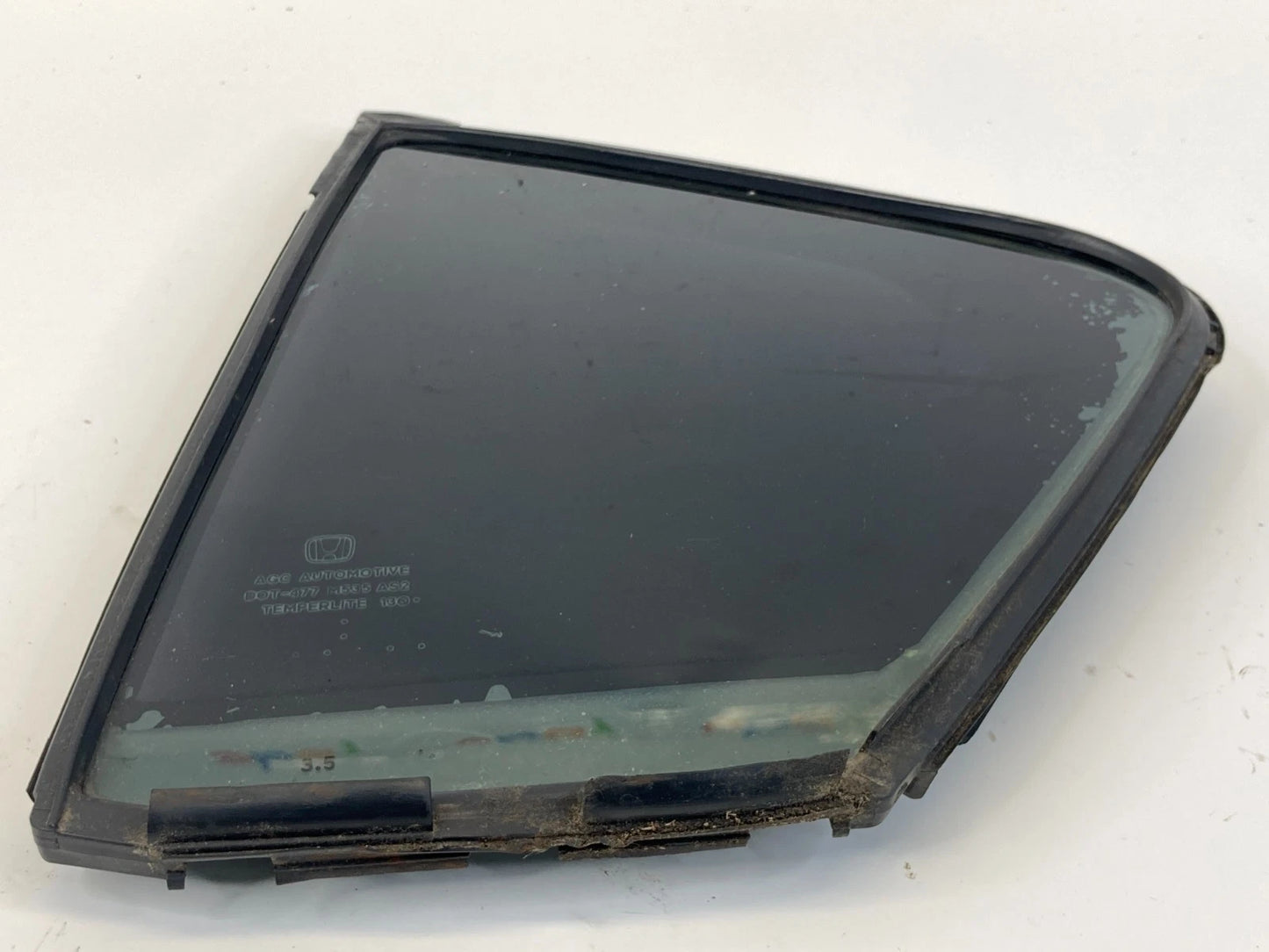 2013-2015 Honda Civic Rear Left Side Quarter Vent Window Glass 73491-TR6 OEM