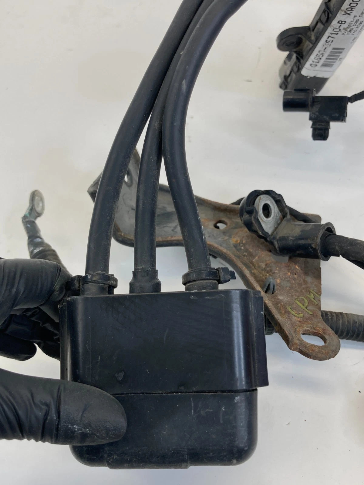 11-14 HYUNDAI SONATA 2.4L NEGATIVE BATTERY CABLE WITH SENSOR 91850-3S710-B OEM