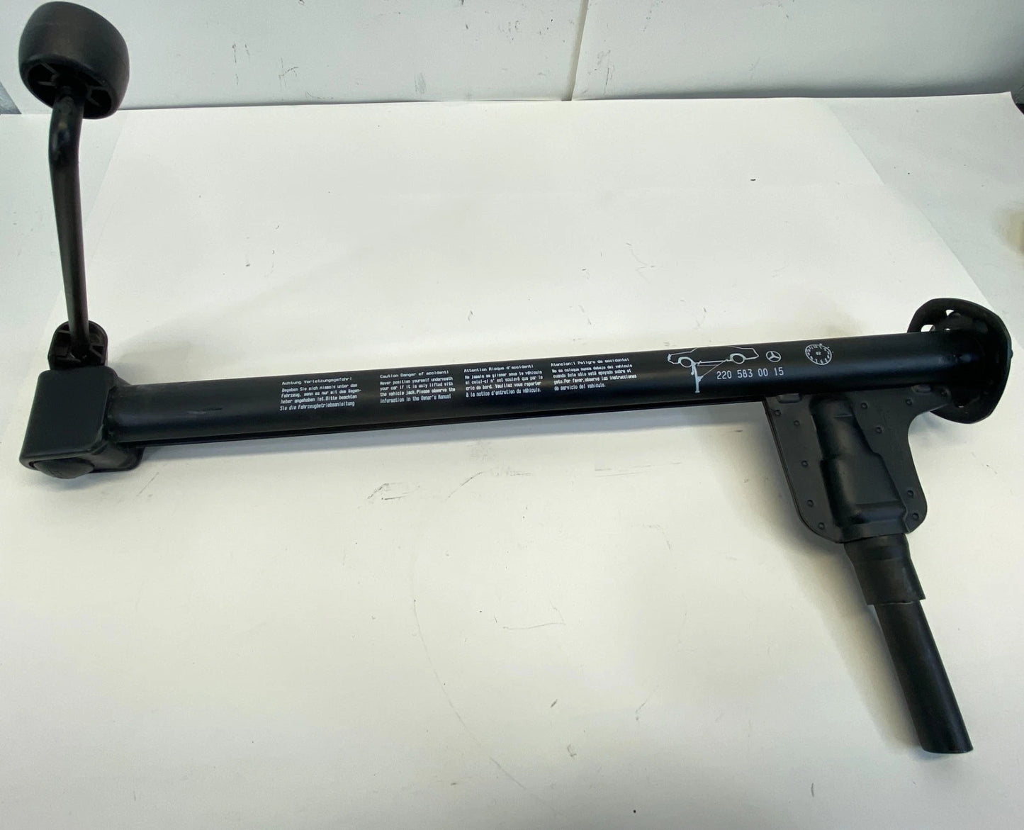 2000-2006 MERCEDES-BENZ S430 EMERGENCY SPARE TIRE JACK & TOOL KIT W/ FOAM OEM