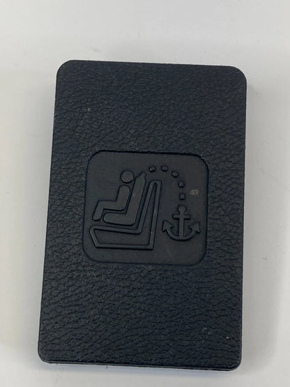 2012-217 HYUNDAI ACCENT REAR SEAT CHILD RESTRAINT ANCHOR COVER TRIM 85619-1R000