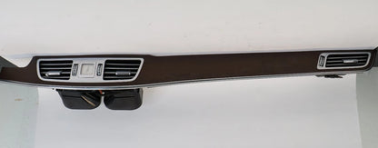 2013-2016 MERCEDES-BENZ E350 FRONT DASH AIR VENT GRILLES CLOCK BEZEL A2126803093
