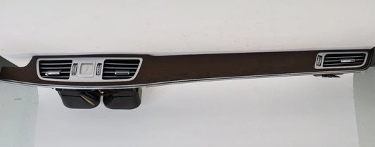 2013-2016 MERCEDES-BENZ E350 FRONT DASH AIR VENT GRILLES CLOCK BEZEL A2126803093
