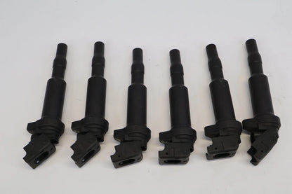 07-18 BMW 650I 2008 535XI DIRECT IGNITION IGNITER COIL SET OF 6 OEM 0221504470