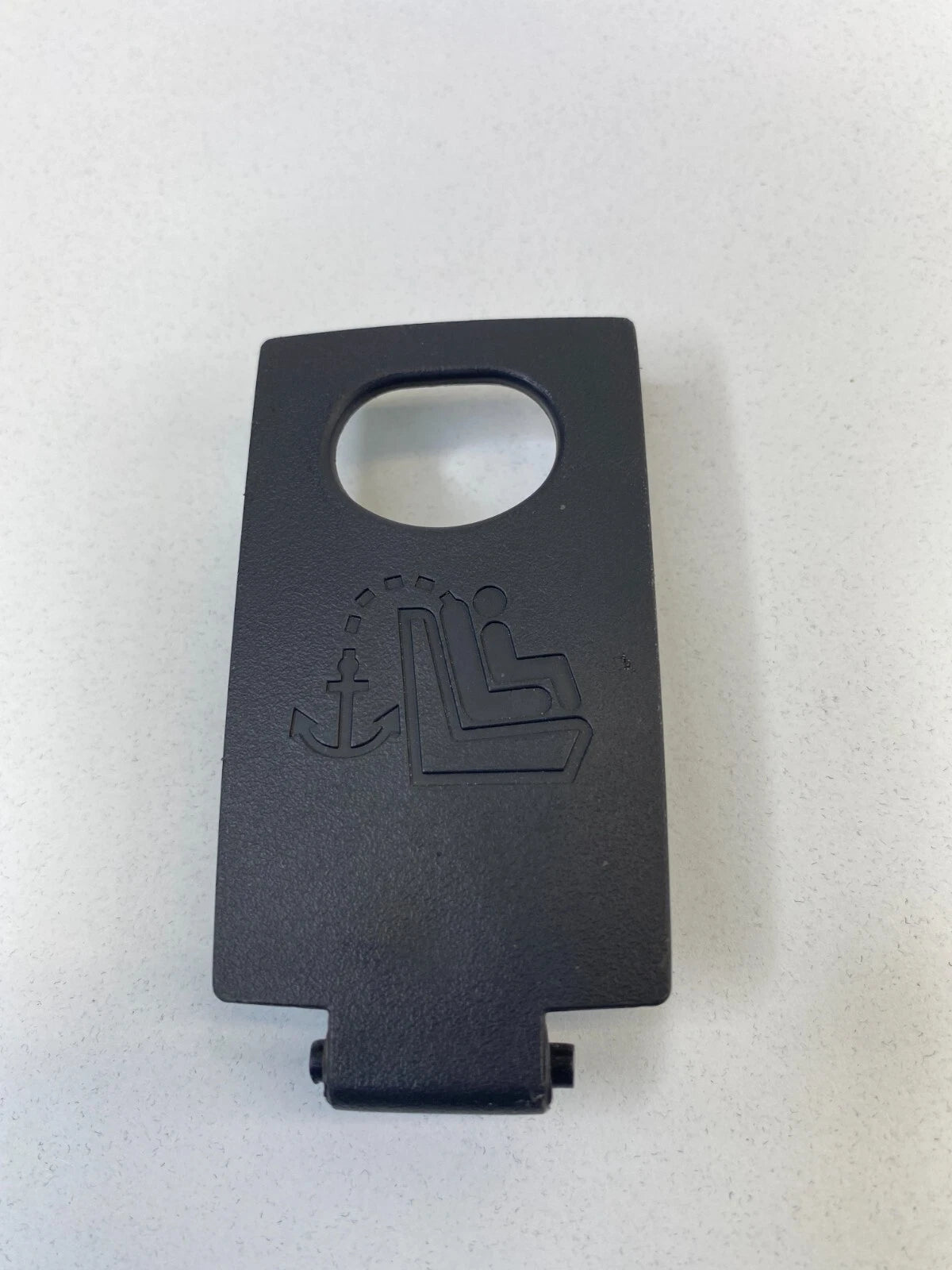2005 05 SAAB 9-3 93 SEDAN SEAT CHILD ANCHOR HOOK COVER CAP TRIM PANEL OEM
