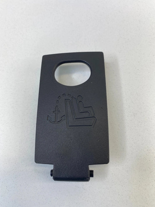 2005 05 SAAB 9-3 93 SEDAN SEAT CHILD ANCHOR HOOK COVER CAP TRIM PANEL OEM