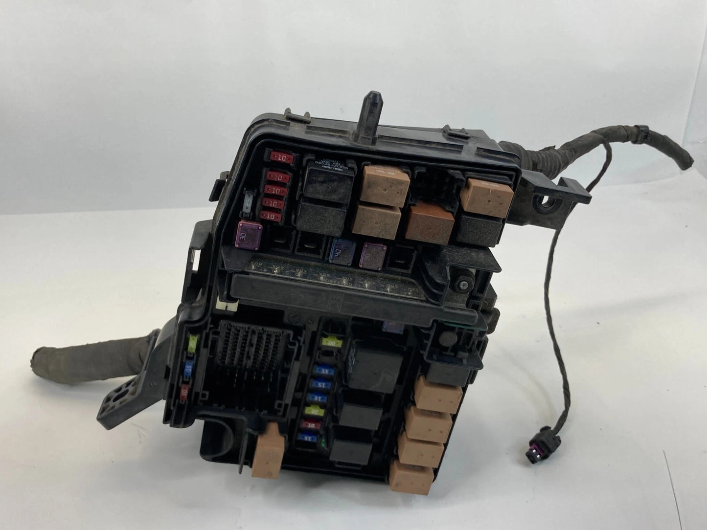 11-14 HYUNDAI SONATA 2.4L L4 AT FUSE RELAY BOX JUNCTION BLOCK MODULE 91200-3Q070