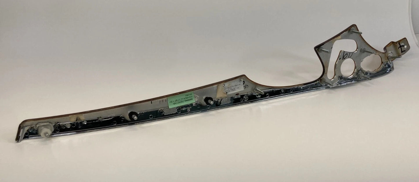 2003-2006 MERCEDES E500 FRONT LEFT DRIVER DOOR INTERIOR STRIP TRIM PANEL WOOD