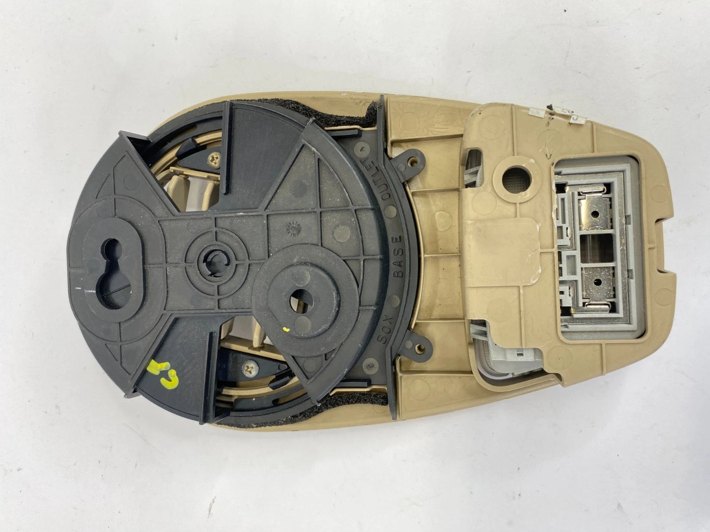 2005-2010 HONDA ODYSSEY REAR ROOF AIR OUTLET VENT OVERHEAD LIGHT BEIGE OEM