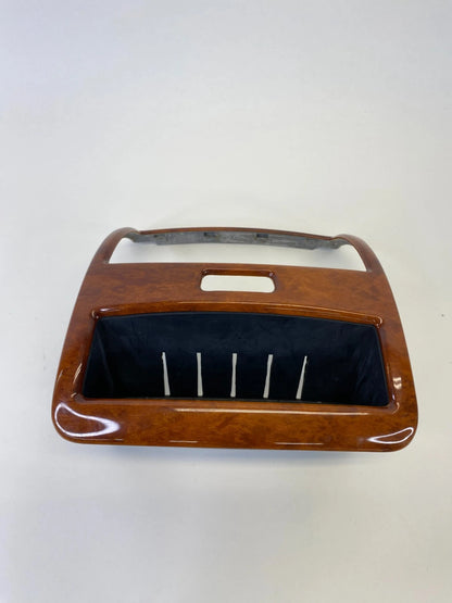 00-06 MERCEDES S430 W220 REAR CENTER CONSOLE AIR VENT STORAGE BOX 2206830191