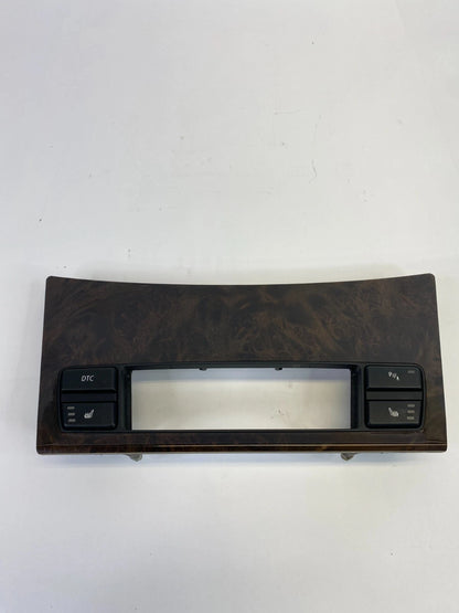 08-10 BMW 528i 550i 08 535XI CENTER DASH CONSOLE TRIM PARKING HEATED SEAT SWITCH