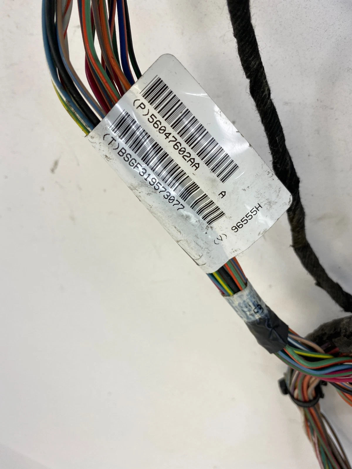05-07 JEEP GRAND CHEROKEE FRONT RIGHT SIDE DOOR WIRE WIRING HARNESS 56047602AA