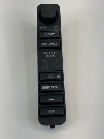 2006 2007 Saab 9-3 93 SDN Dash Center Info Control Display Switch 12791252 OEM