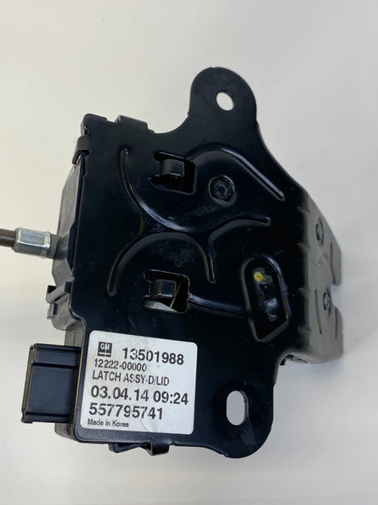 2011-2019 CHEVROLET CRUZE REAR TRUNK LID LOCK LATCH ACTUATOR 13501988 OEM